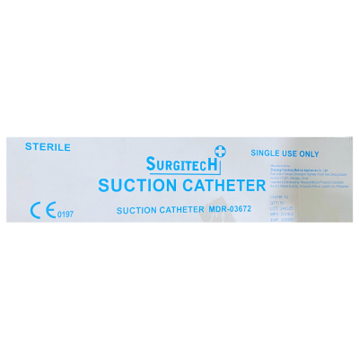 Suction Catheter Sterile 12FR (Surgitech)